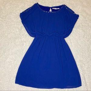Blu Pepper Studded Dress